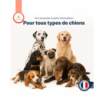 Oreilles de Bœuf Poilues 100% Naturelles