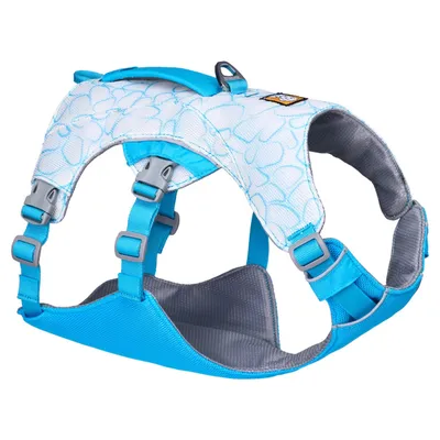 Ruffwear Kühlgeschirr Swamp Cooler Harness Biolumin Blue Ruffwear Kühlgeschirr Swamp Cooler Harness Biolumin Blue