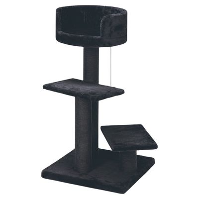 Beeztees Kratzbaum Serpa Figo schwarz
