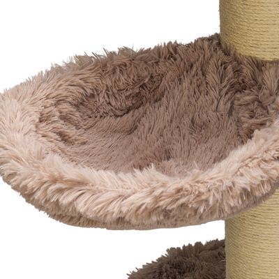 Beeztees Hängender Korb für Kratzbaum Ramiro taupe