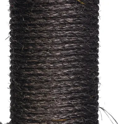 Beeztees Sisalstamm schwarz für Kratzbaum Duco grau Beeztees Sisalstamm schwarz für Kratzbaum Duco grau