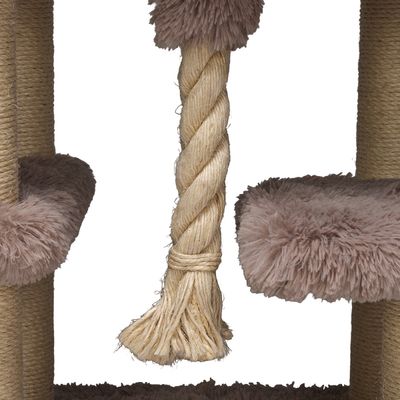 Beeztees Spielseil natur für Kratzbaum Duco taupe
