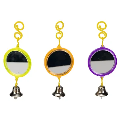 Beeztees Spiegel mit Glocke für Sittiche Beeztees Spiegel mit Glocke für Sittiche