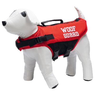 Beeztees Hunde Schwimmweste rot