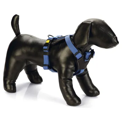 Beeztees Hunde Y-Geschirr Parinca Premium Nylon blau Beeztees Hunde Y-Geschirr Parinca Premium Nylon blau