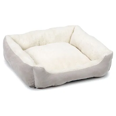 Beeztees Katzenbett Mogina Plüsch grau Beeztees Katzenbett Mogina Plüsch grau