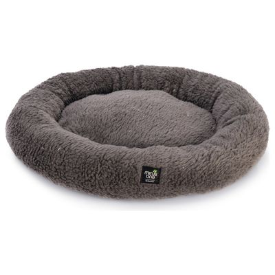 Beeztees Minus One rundes Katzenliegebett Quinty dunkelgrau