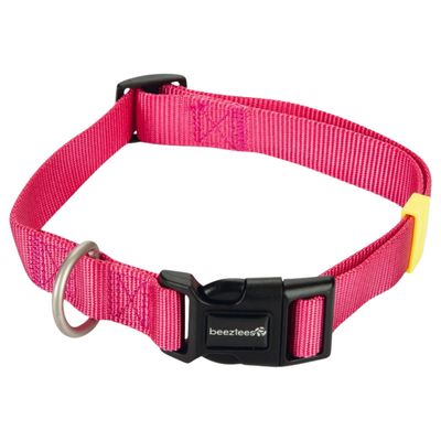 Beeztees Hundehalsband Uni rosa