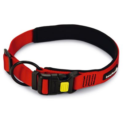 Beeztees Hundehalsband Parinca Premium Nylon rot