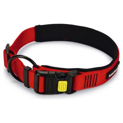 Beeztees Hundehalsband Parinca Premium Nylon rot