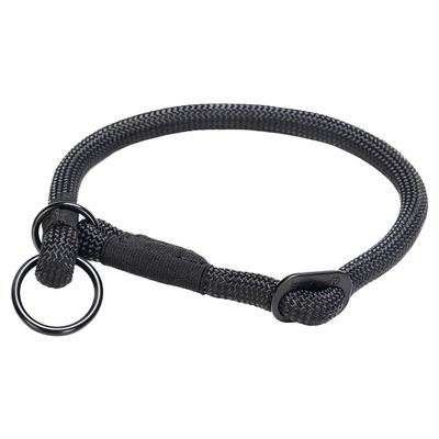 Beeztees Hundehalsband Parinca Premium rund Nylon schwarz