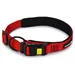 Beeztees Hundehalsband Parinca Premium Nylon rot