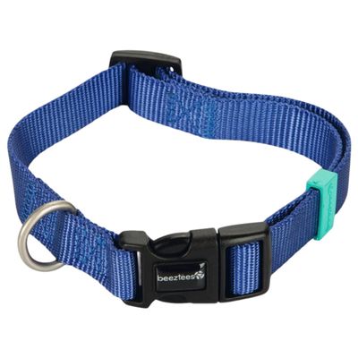 Beeztees Hundehalsband Uni blau