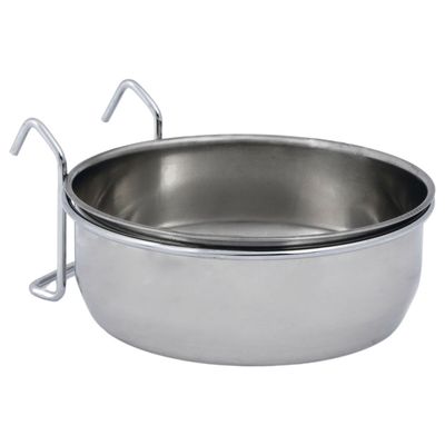 Beeztees Hundenapf Coopcup Inox mit Haken