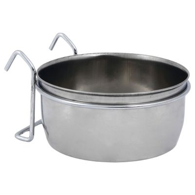 Beeztees Hundenapf Coopcup Inox mit Haken