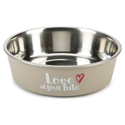 Beeztees Hundenapf First Bite grau