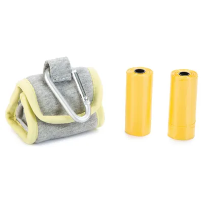 Beeztees Puppy Kottütenspender mit Tasche gelb Beeztees Puppy Kottütenspender mit Tasche gelb