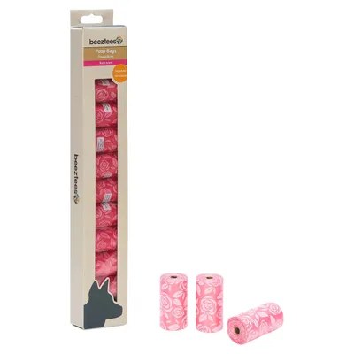 Beeztees Kotbeutel abbaubar Rose Beeztees Kotbeutel abbaubar Rose