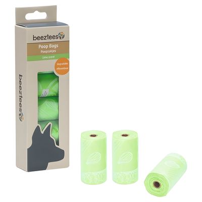 Beeztees Kotbeutel abbaubar Limette