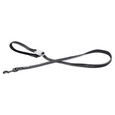 Beeztees Hundeleine Parinca Safety Gear LED Nylon schwarz