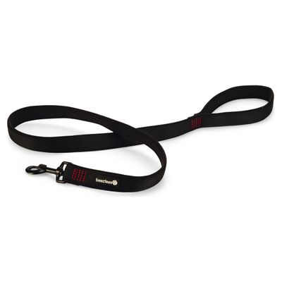 Beeztees Hundeleine Parinca Premium Nylon schwarz