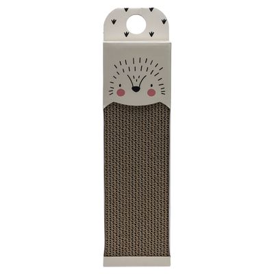 Beeztees Kratzbrett Igel aus Karton beige