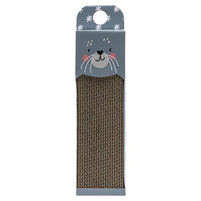 Beeztees Kratzbrett Seehund blau aus Karton Beeztees Kratzbrett Seehund blau aus Karton