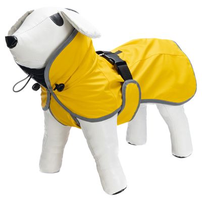 Beeztees Hunde-Regenmantel Caro gelb