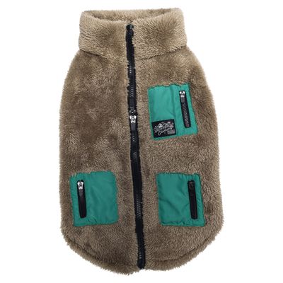 Beeztees Hundemantel Teddy taupe