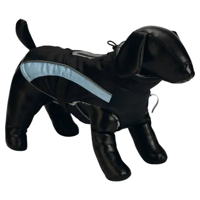 Beeztees Hundemantel Saby schwarz-blau Beeztees Hundemantel Saby schwarz-blau
