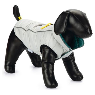 Beeztees Hundemantel Maly grau-grün