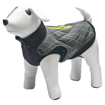 Beeztees Hundemantel Allia reflektierend grau