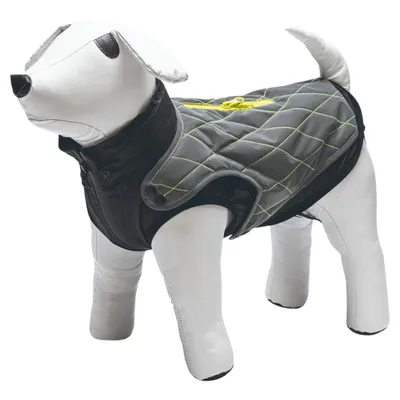 Beeztees Hundemantel Allia reflektierend grau Beeztees Hundemantel Allia reflektierend grau