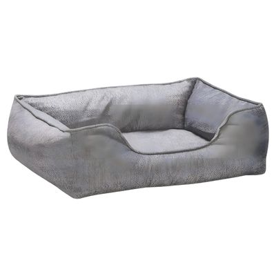 Beeztees Hundebett Ortho Mua hellgrau