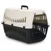 Beeztees Transportbox Gypsy creme/anthrazit für Katzen