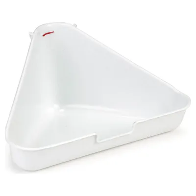 Beeztees Kaninchen WC Pip Plastik weiß Beeztees Kaninchen WC Pip Plastik weiß