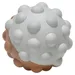 Beeztees Puppy Spielball Denise terrakotta/grau aus Gummi