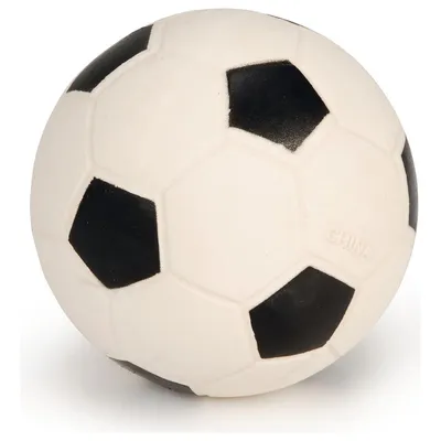 Beeztees Hundespielzeug Fußball schwarz/weiß Beeztees Hundespielzeug Fußball schwarz/weiß