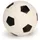 Beeztees Hundespielzeug Fußball schwarz/weiß