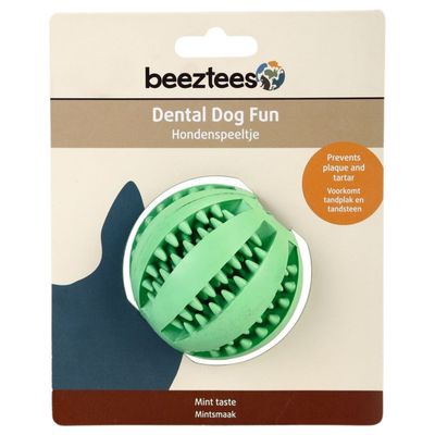 Beeztees Hundespielzeug Massageball Gummi mint