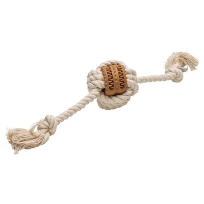 Beeztees Hundespielzeug Puppy Dental Spielseil Fem aus Gummi/Baumwolle Beeztees Hundespielzeug Puppy Dental Spielseil Fem aus Gummi/Baumwolle