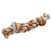 Beeztees Hundespielzeug Puppy Dental Seil Foz aus TPR/Baumwolle beige/braun