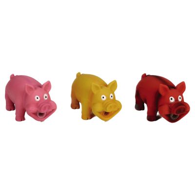 Beeztees Hundespielzeug Schwein aus Latex