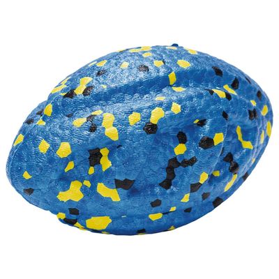 Beeztees Hundespielzeug Fetch Rugbyball Algo aus Schaumstoff blau