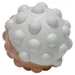 Beeztees Puppy Spielball Denise terrakotta/grau aus Gummi