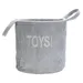 Beeztees Puppy Spielzeugkorb Suus grau
