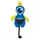Beeztees Fetch Nylon Shoot blau Wing