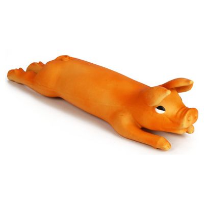 Beeztees Hundespielzeug Schwein orange