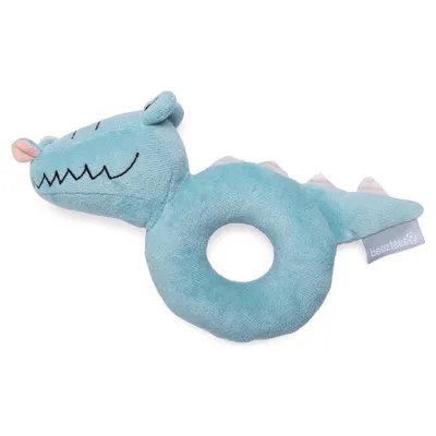 Beeztees Hundespielzeug Puppy Krokie blau mit Rassel aus Plüsch Beeztees Hundespielzeug Puppy Krokie blau mit Rassel aus Plüsch