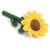 Beeztees Hundespielzeug Blumen Plüsch Sonnenblume Sunny gelb
